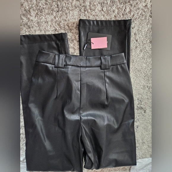 PLT Vegan leather Pants NWT - Picture 13 of 15